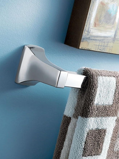 Moen Donnor Collection Chrome 6.25-Inch Diameter Wall Mount Contemporary Bathroom Hand-Towel Ring, P5860 (Pack of 2)