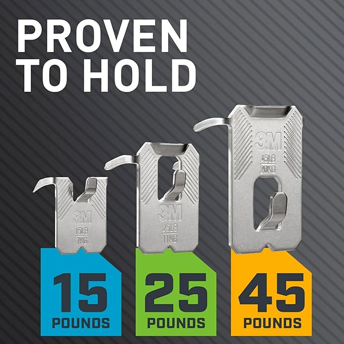 3M Claw Drywall Picture Hanger,Silver