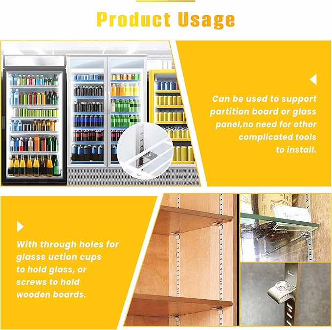 Shelf Clips 15pcs 201 Stainless Steel Metal Shelf Clips for Cabinet Shelf Support Clips for Shelf Pilaters Adjustable Shelving System DIY Cabinet Bookshelf Sheving