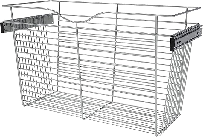 REV-A-SHELF 30" W Closet Basket for Custom Closet Systems