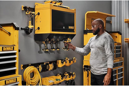 DEWALT Plastic Bins, 10lb Capacity, Workshop Storage System Compatible (DWST82813) (Pack of 8)