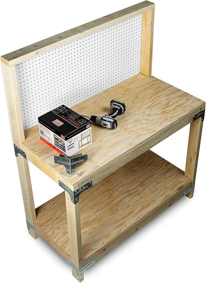 Simpson Strong-Tie WBSK WBSK Workbench and Shelving Hardware Kit