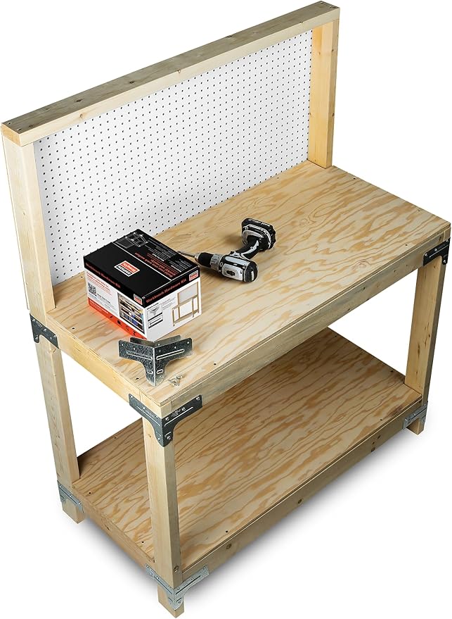 Simpson Strong-Tie WBSK Workbench and Shelving Hardware Kit (2-Pack)