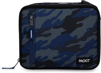 PackIt, Lunch Box Freezable Sporty Camo Navy