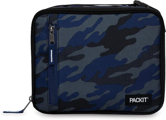 PackIt, Lunch Box Freezable Sporty Camo Navy