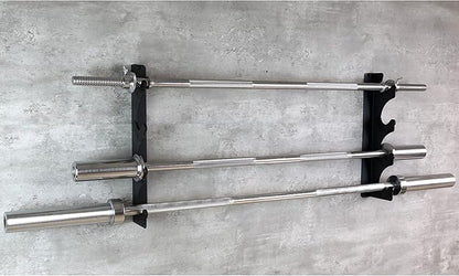 Barbell Rack Barbell Holder Wall Mount Barbell Storage Holder Olympic Bar Hanger for Home, Commercial, Garage Gym