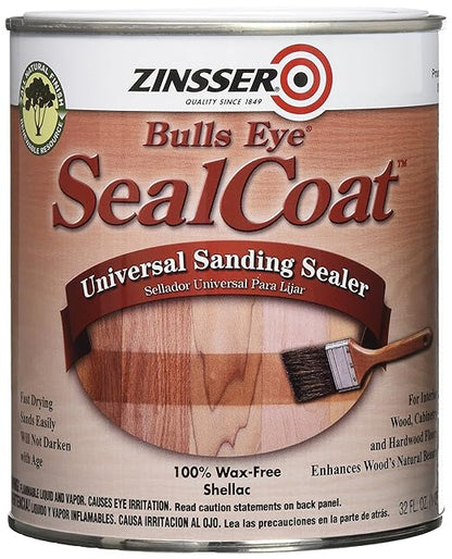 qt Zinsser 854 Clear SealCoat Universal Sanding Sealer