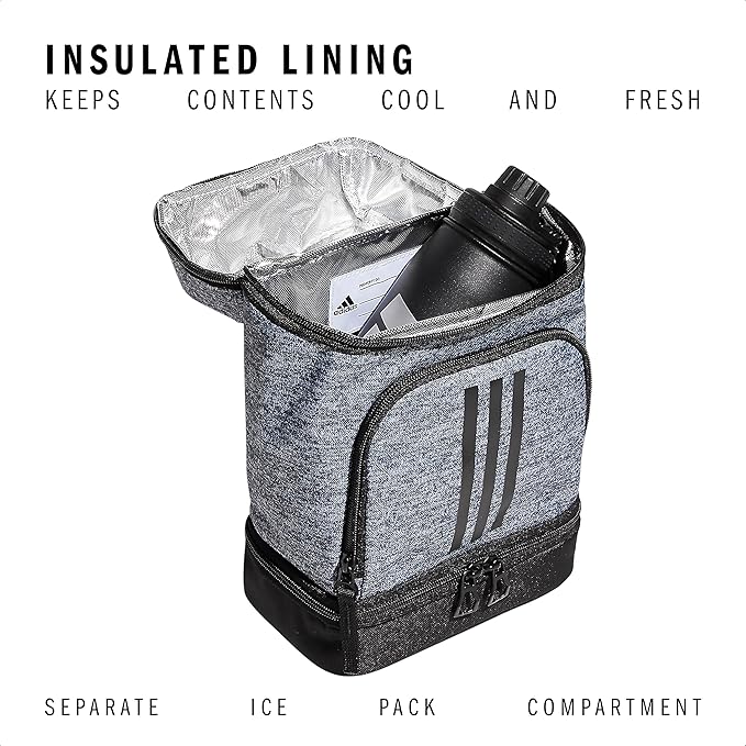 adidas Excel Lunch Bag – Insulated Cooler Lunchbox, 6L