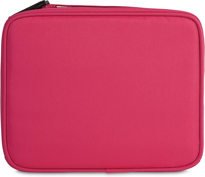 PackIt® Freezable Classic Lunch Box, Magenta, Built with EcoFreeze® Technology, Collapsible, Reusable, Zip Closure With Zip Front Pocket and Buckle Handle, Designed for Fresh Lunch On the Go