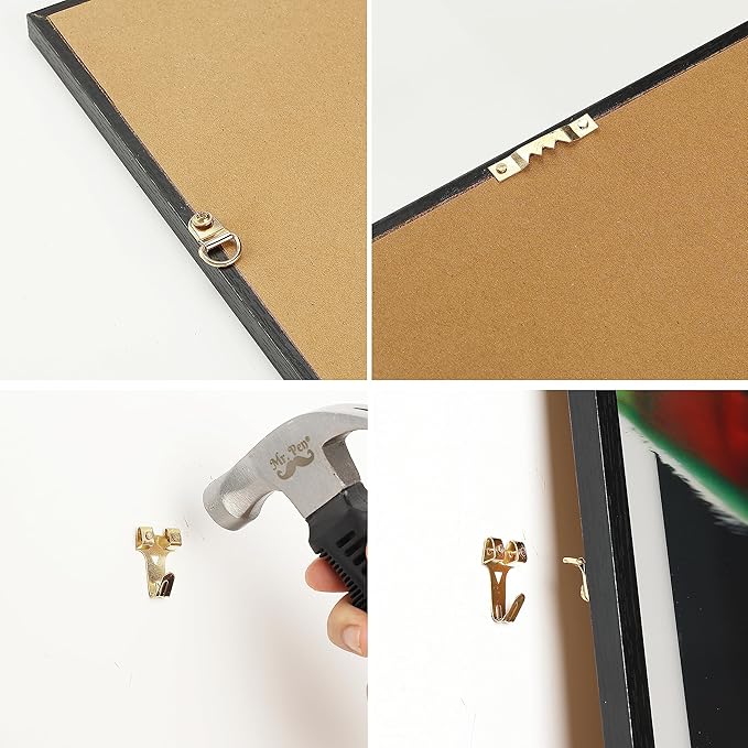 Mr. Pen- Picture Hanging Kit, 220pc, Picture Hangers, Nails for Hanging Pictures, Wall Hangers, Picture Hanging, Picture Hanging Hooks, Frame Hanging Hardware, Picture Hooks, Wall Hanging Kit