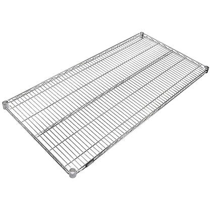 Nexel Additional Wire Shelf for Wire Shelving Units, 600-800 lb Capacity, 18"W x 72"L