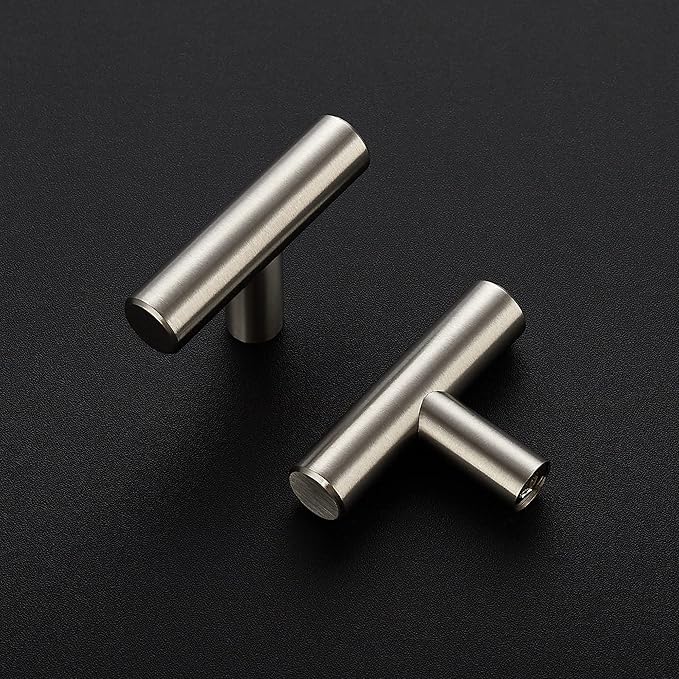 Ravinte 2'' Cabinet Handles Stainless Steel Satin Nickel Kitchen Cabinet Hardware Handles of Kitchen Cupboard Handles 25 Pack