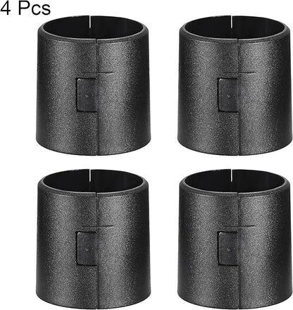 uxcell Wire Shelf Clips 1.5 Inch Wire Shelving Lock Clips Plastic for Wire Shelving System, 4 Pcs