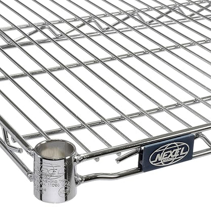 Nexel Additional Wire Shelf for Wire Shelving Units, 600-800 lb Capacity, 24"W x 60"L