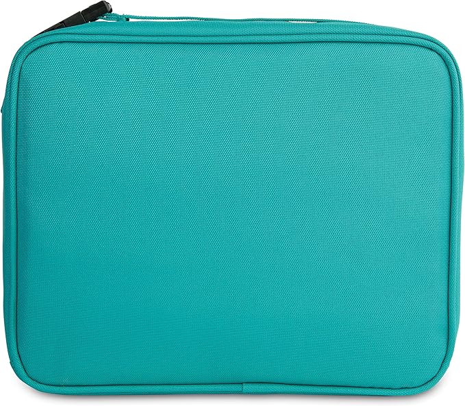 PackIt® Freezable Classic Lunch Box, Teal, Built with EcoFreeze® Technology, Collapsible, Reusable, Zip Closure With Zip Front Pocket and Buckle Handle, Designed for Fresh Lunch On the Go
