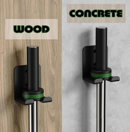 Barbell Rack Barbell Holder Wall Mount Barbell Storage Holder Olympic Bar Hanger for Home, Commercial, Garage Gym