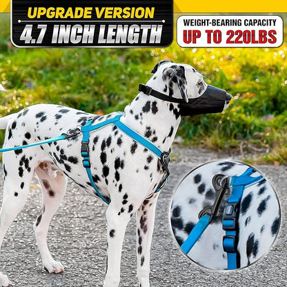 [Extra Durable] 4.7” Double Ended Bolt Snaps Hooks 220LBS Weight Capacity, Heavy-Duty & Rust-Resistant Zinc Alloy Double Sided Clips, Best for Dog Leashes, Awnings, Sports Equipment, Boating (2 Pack)