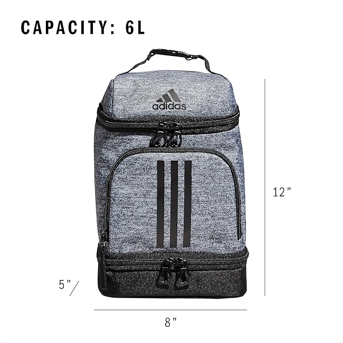 adidas Excel Lunch Bag – Insulated Cooler Lunchbox, 6L