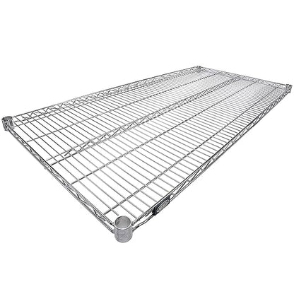 Nexel Additional Wire Shelf for Wire Shelving Units, 600-800 lb Capacity, 24"W x 48"L