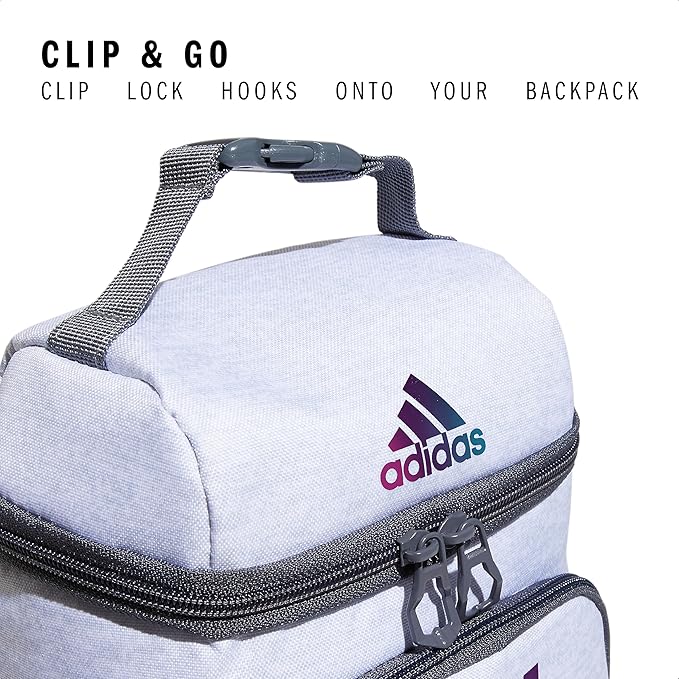 adidas Excel Lunch Bag – Insulated Cooler Lunchbox, 6L