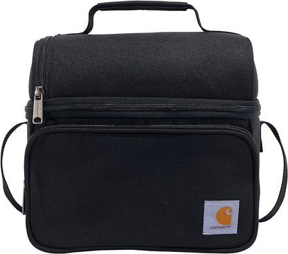 Carhartt Camping Cooler, Worksite Lunchbox, Soft Shell Lunch Bag for Construction Sites, Work and Everyday Use, Black
