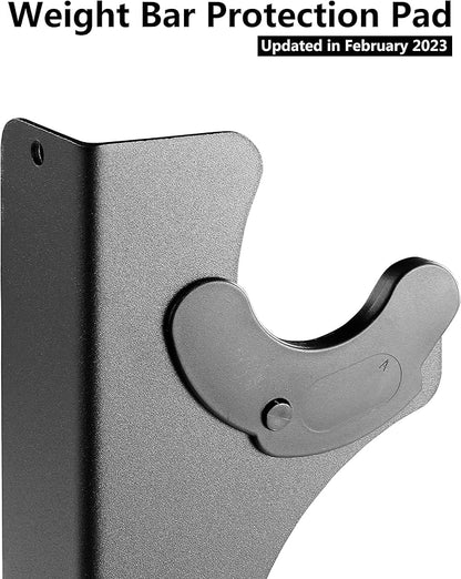 Barbell Rack Barbell Holder Wall Mount Barbell Storage Holder Olympic Bar Hanger for Home, Commercial, Garage Gym
